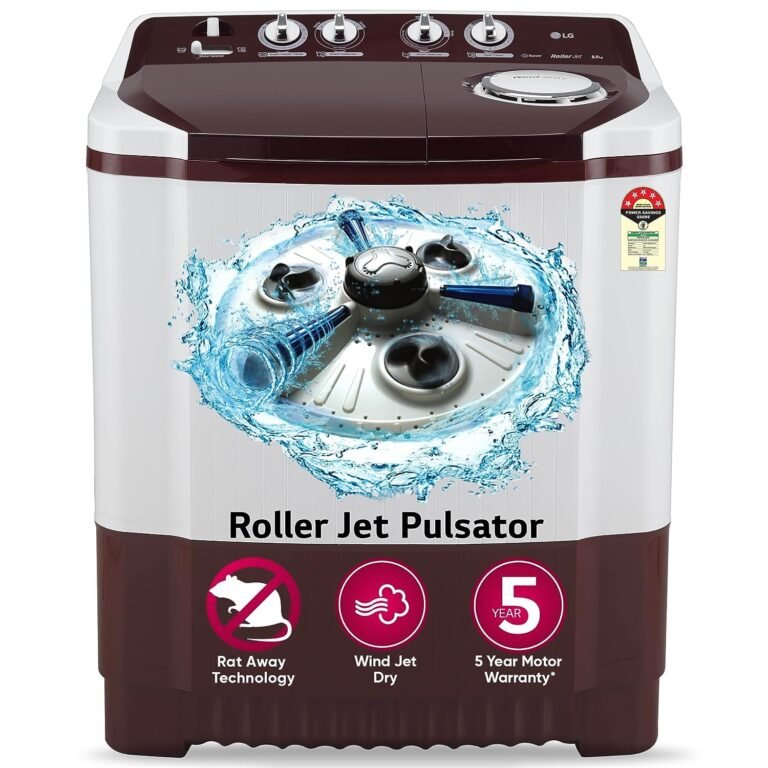LG 8.5 KG 5star semi Automatic Top LOad Washing Machine_1