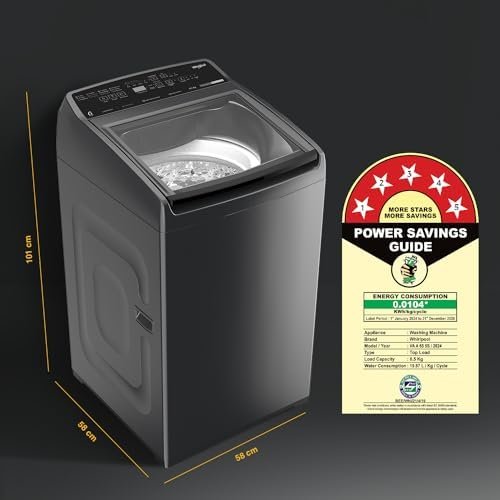 Whirlpool 6.5 KG 5 star stainwash Auto Top Load_2