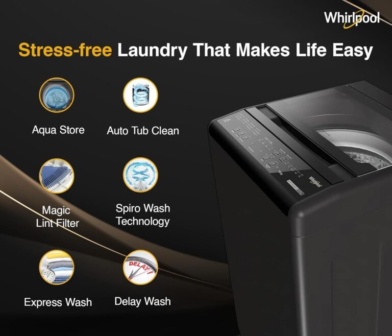 Whirlpool 7.5 KG magic Clean 5 Star Fully Automatic Washing Machine_9
